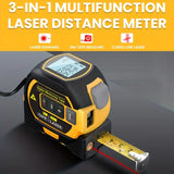 3 in 1 Digital Laser Measuring Tape