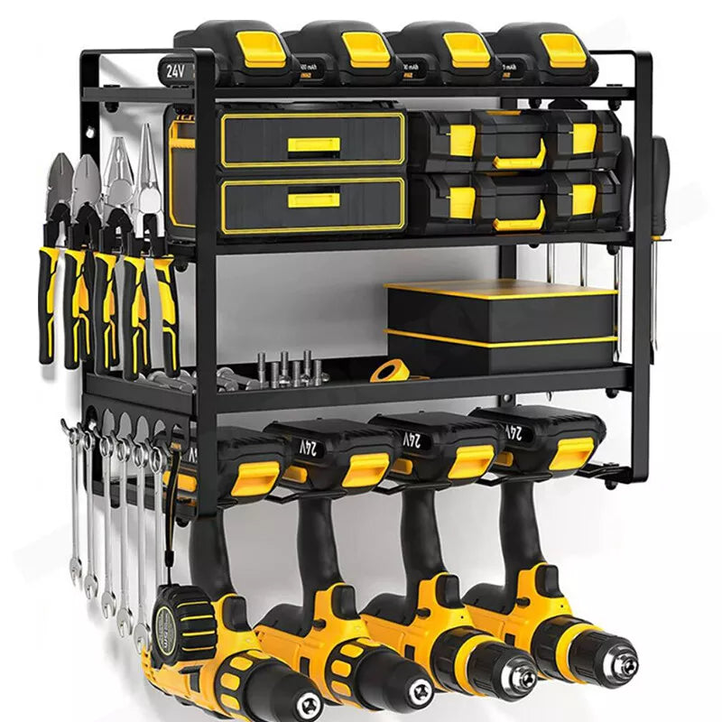 Heavy-Duty Tool Organiser Rack