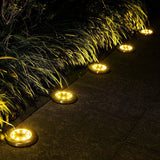 8 Buried Solar Garden Light